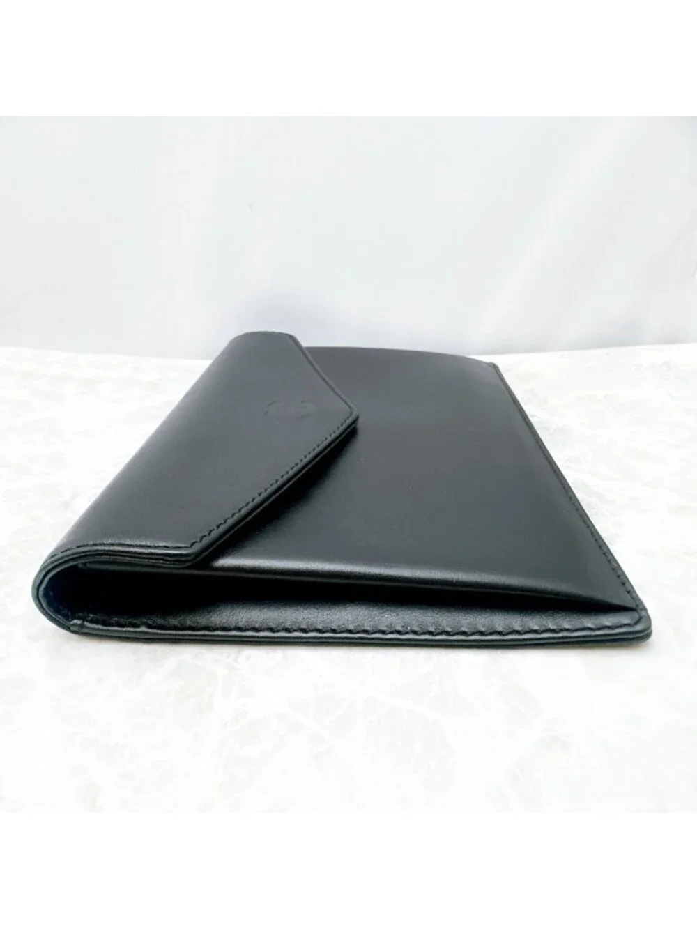 Chanel Wallet Lambskin Black Simple